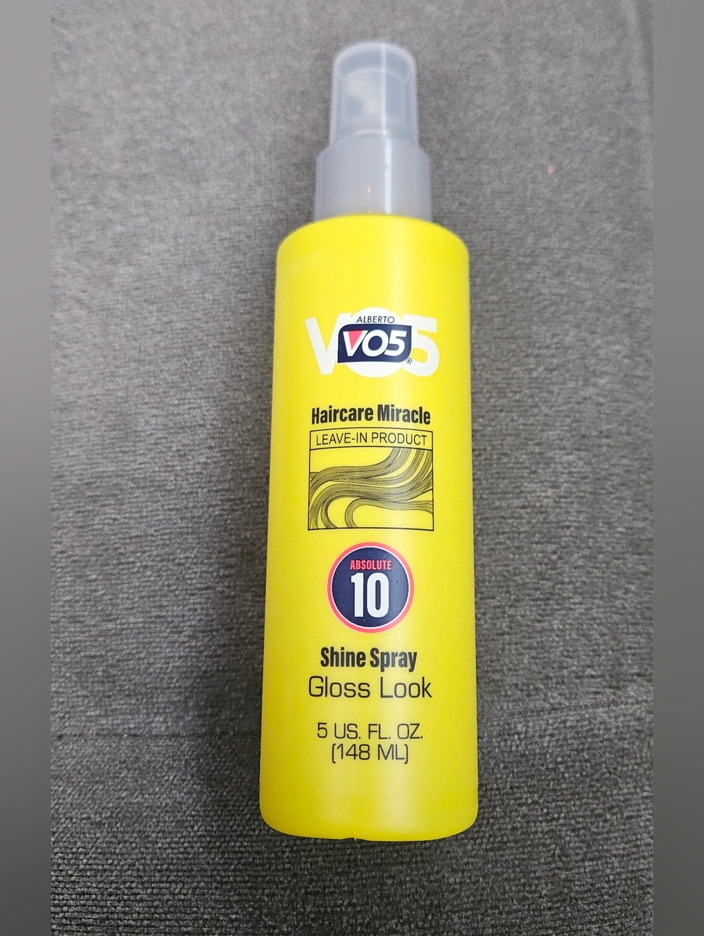 Alberto VO5 Haircare Miracle Absolute 10 Shine Spray Gloss Look 5fl Oz BNIB